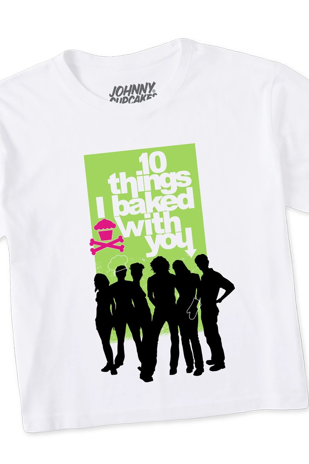 Women's Boxy 10 Things I Baked with You Short Sleeve Premium Tee