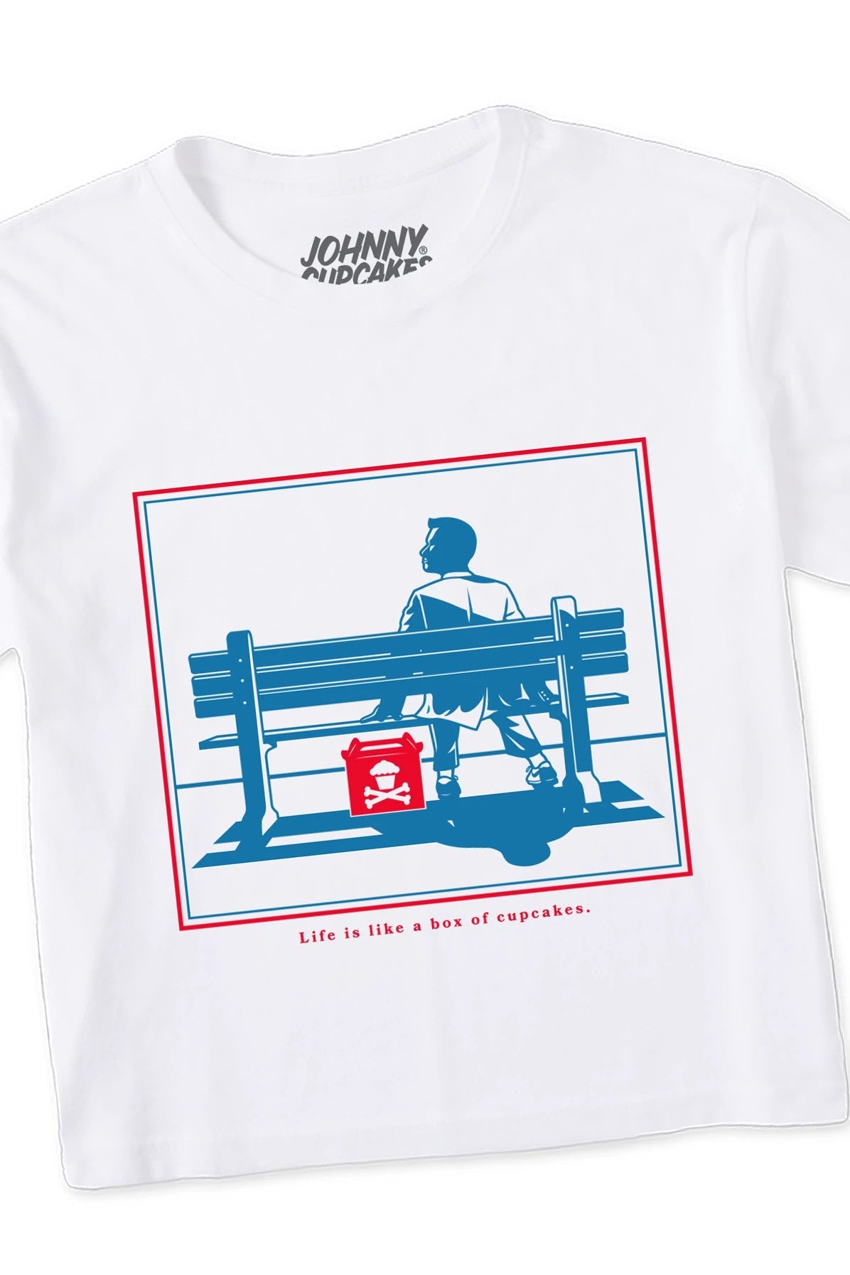 Women's Boxy Box of Cupcakes Short Sleeve Premium Tee