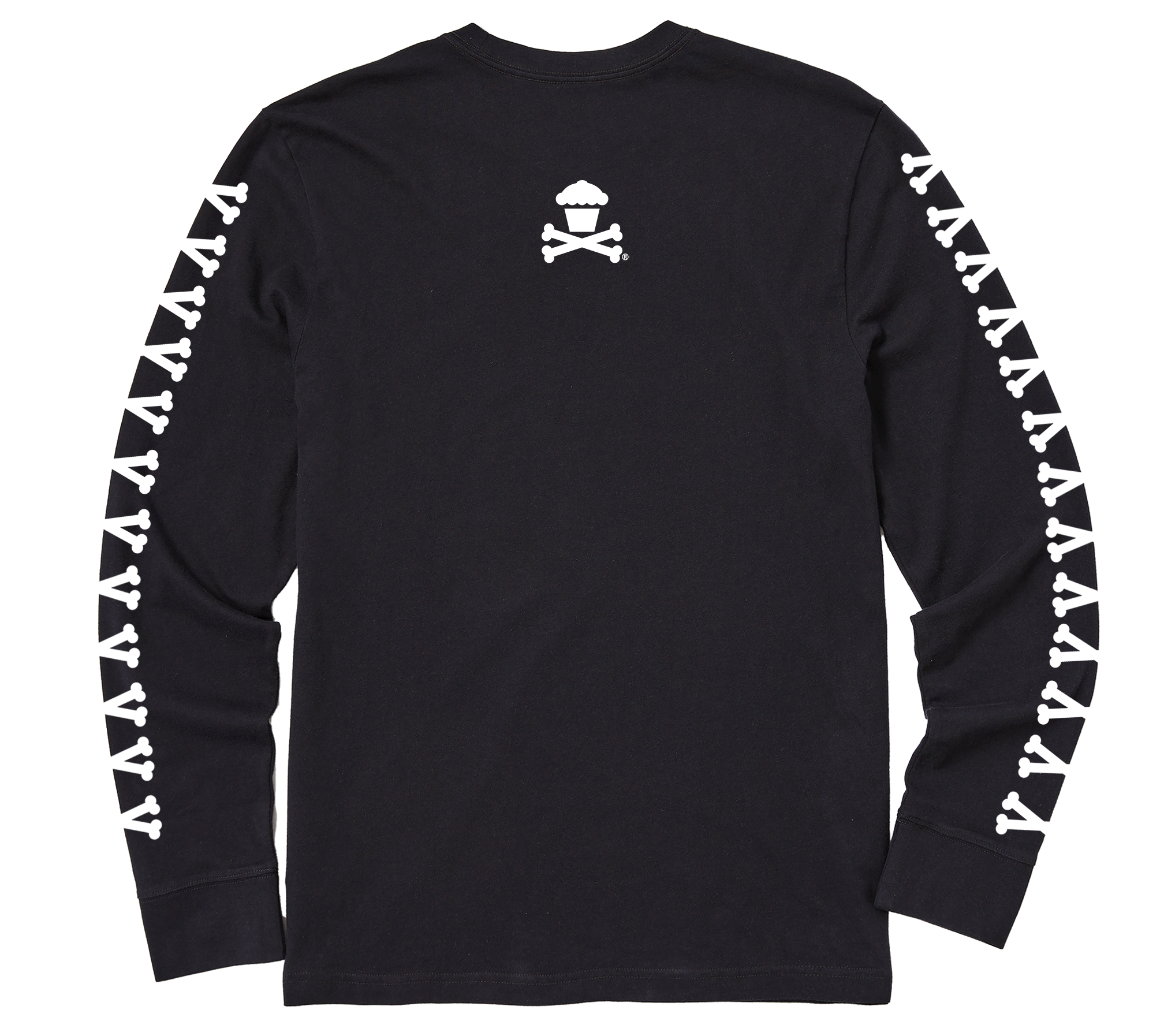 Men's Basic Bones Premium Long Sleeve (Black)