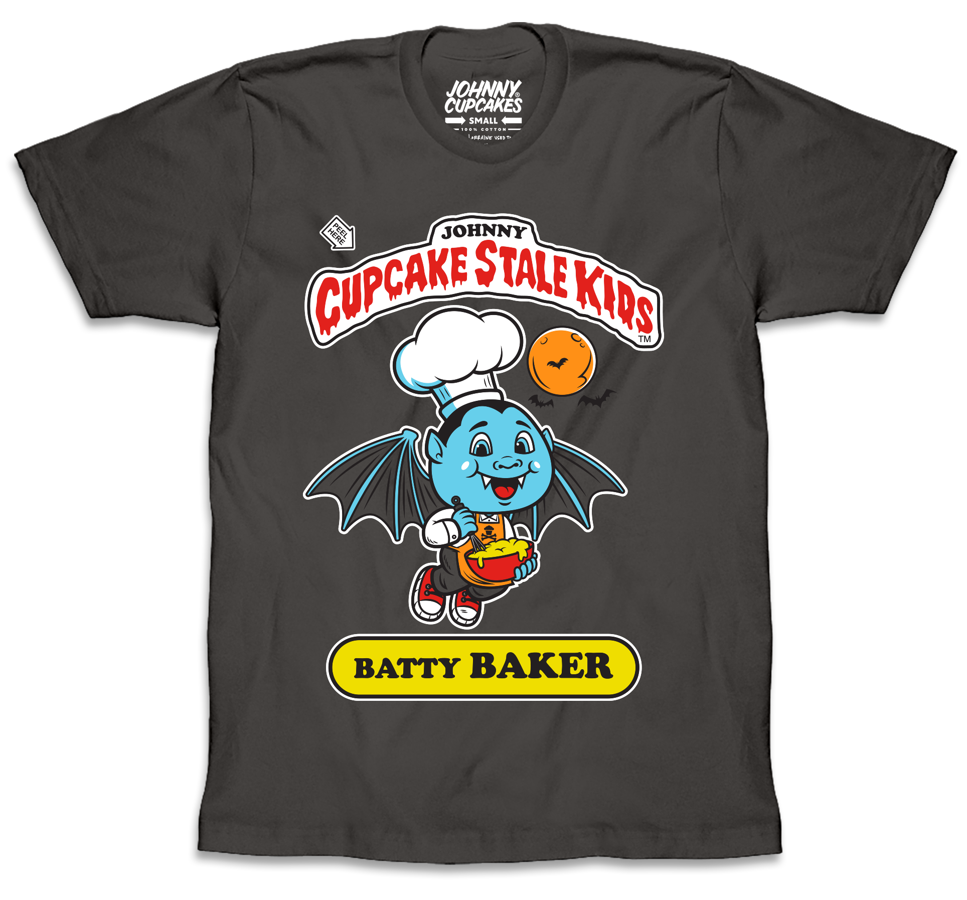 Batty Baker w/ Sticker + Blue Packaging