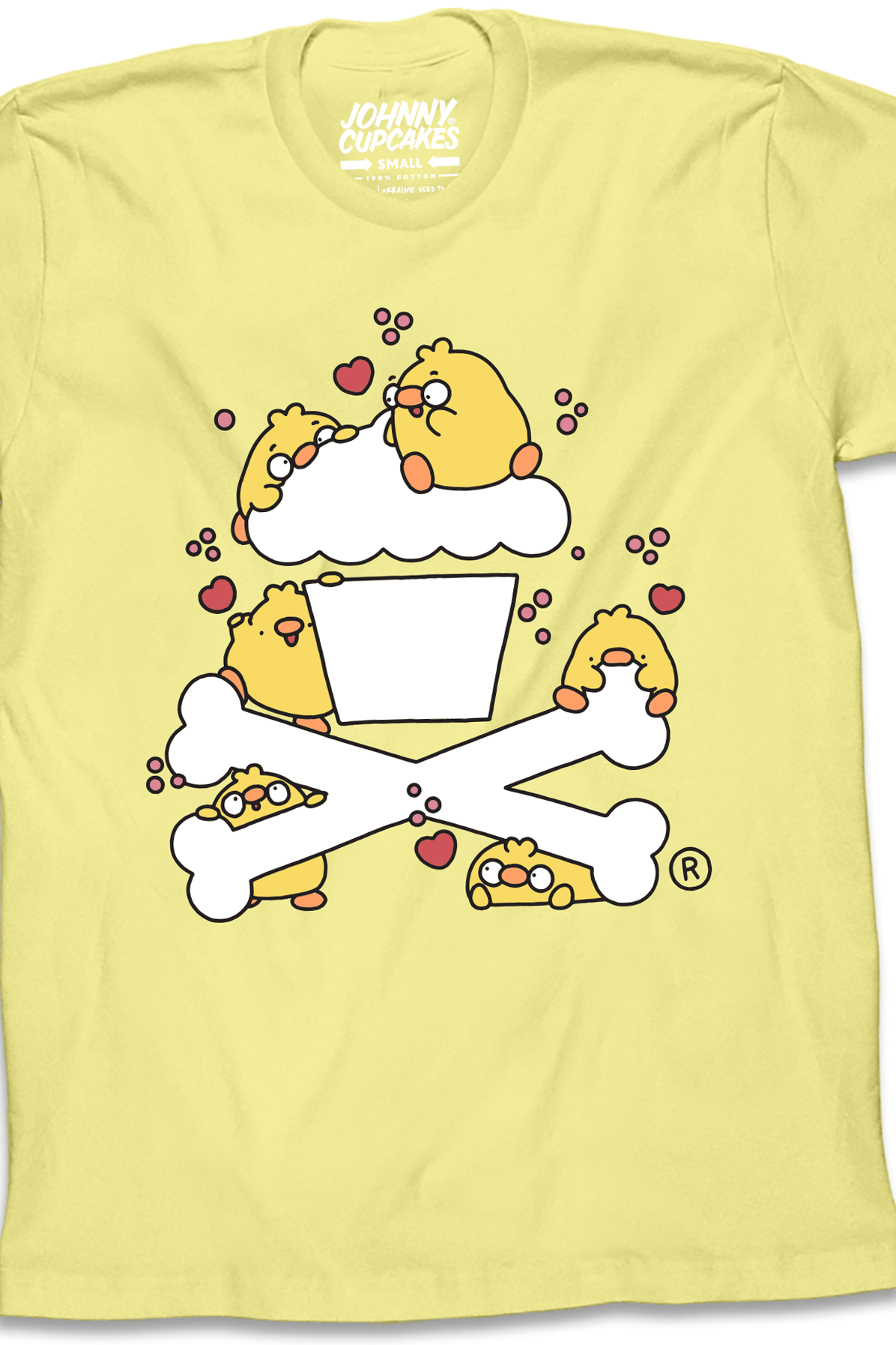 JC Vault - Adult 2XL - Birbs Crossbones Yellow Variant (Artist Series w/ KennysGifs)