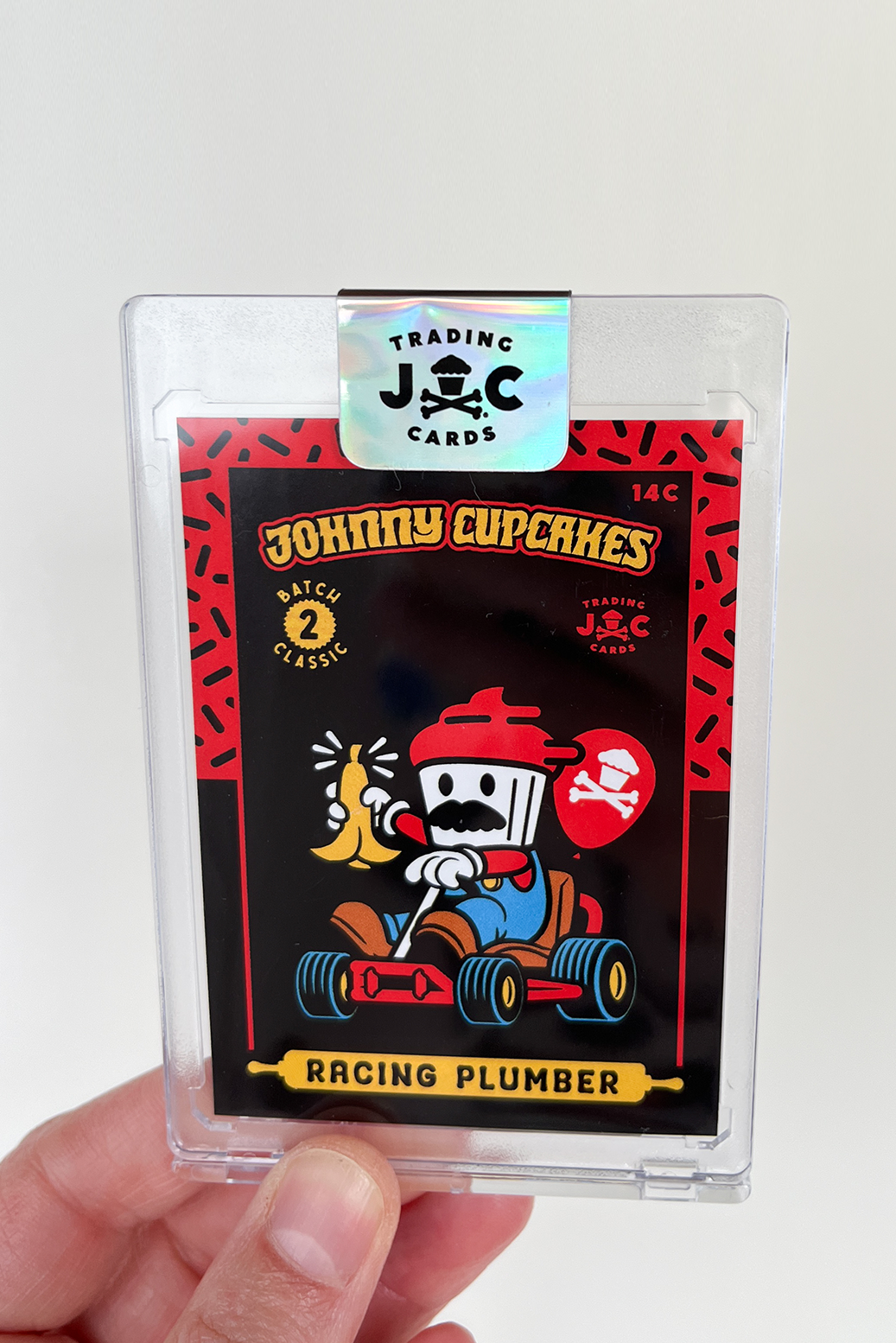 Classic Trading Card - Racing Plumber (#'d to 100)