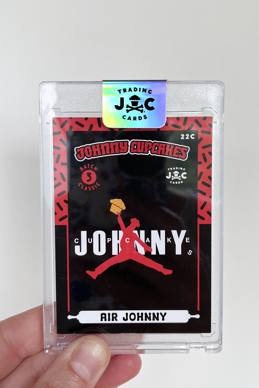 Classic Trading Card - Air Johnny (#'d to 100)