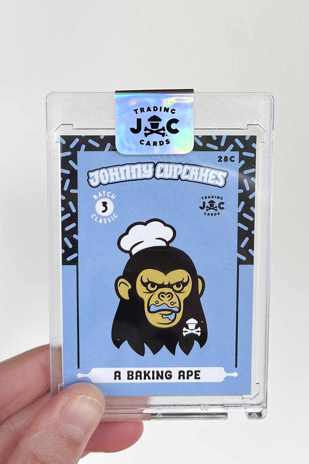 Classic Trading Card - A Baking Ape (#'d to 100)