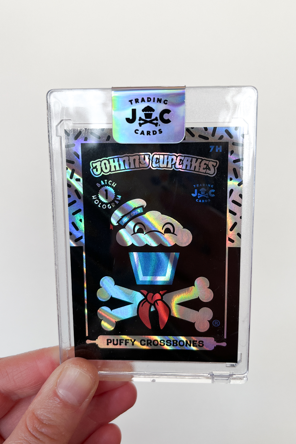 Hologram Trading Card 7H - Puffy Crossbones (#'d to 13)