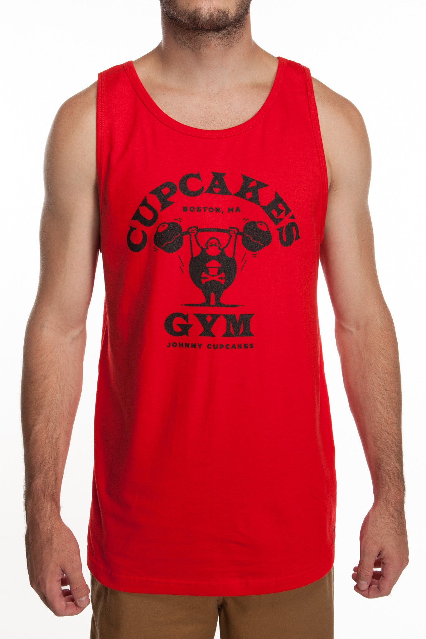 JC Vault - Adult Medium - Gym Tank (Red)