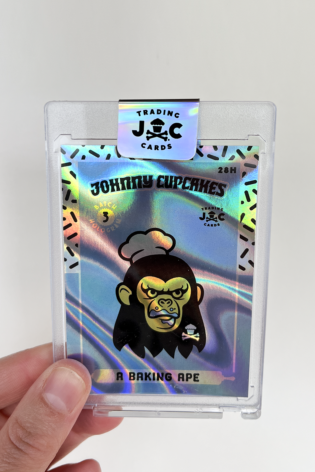 Hologram Trading Card - A Baking Ape (#'d to 13)