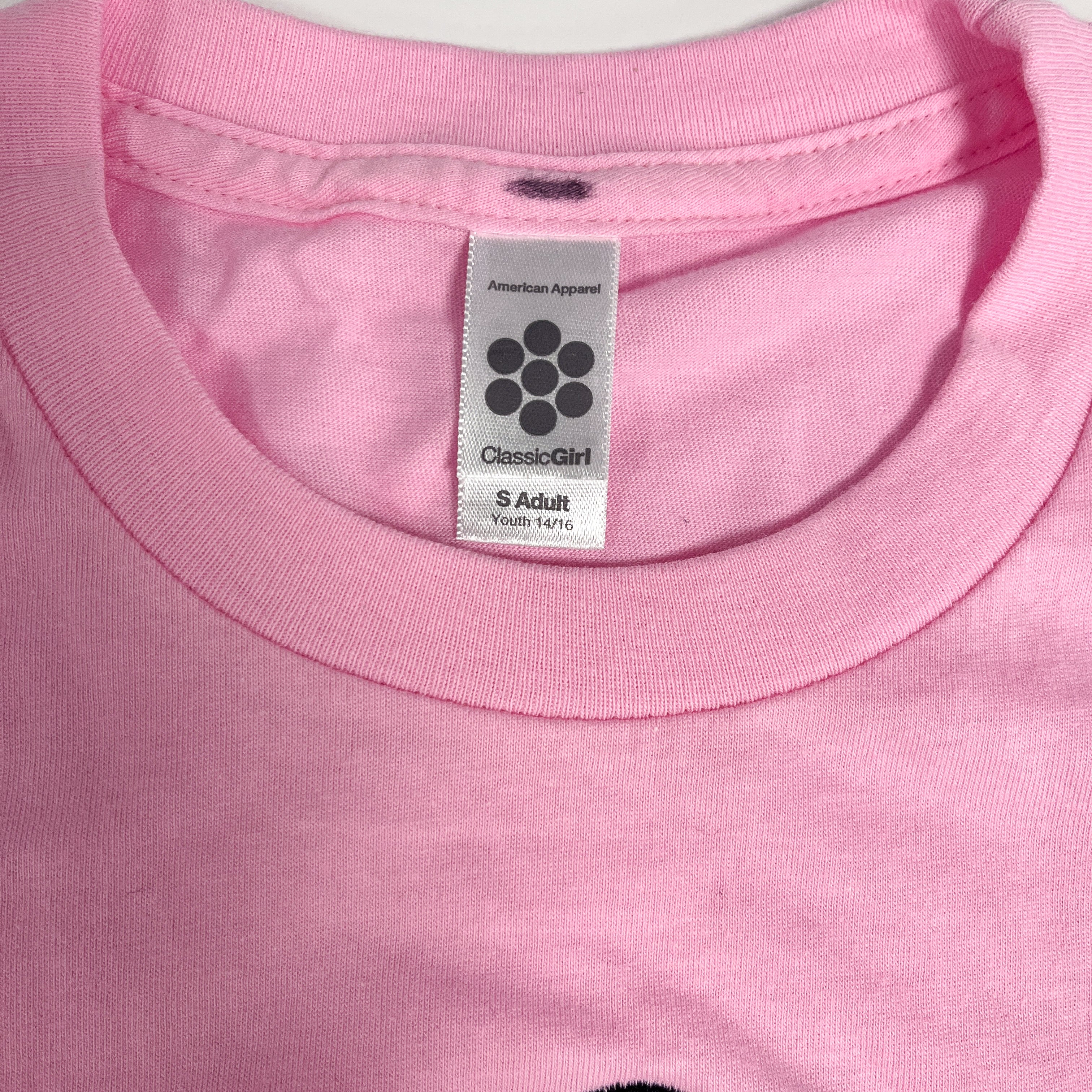 JC Vault - Women's Fitted Small - Sample / Embroidered Applique Crossbones - Pink (Vintage JC)