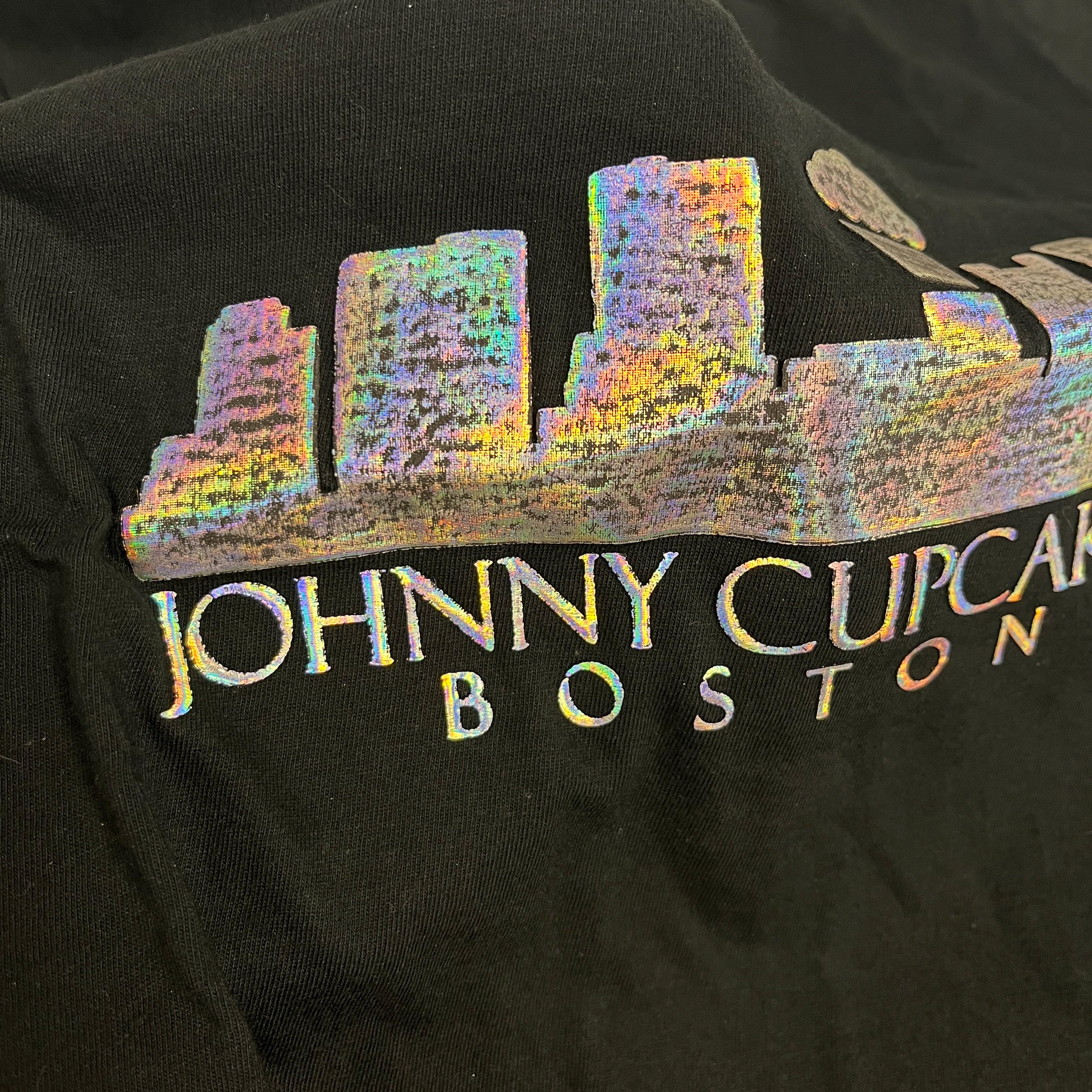 JC Vault - Women's Fitted Small - Sample / Hologram Boston Skyline (Vintage JC)