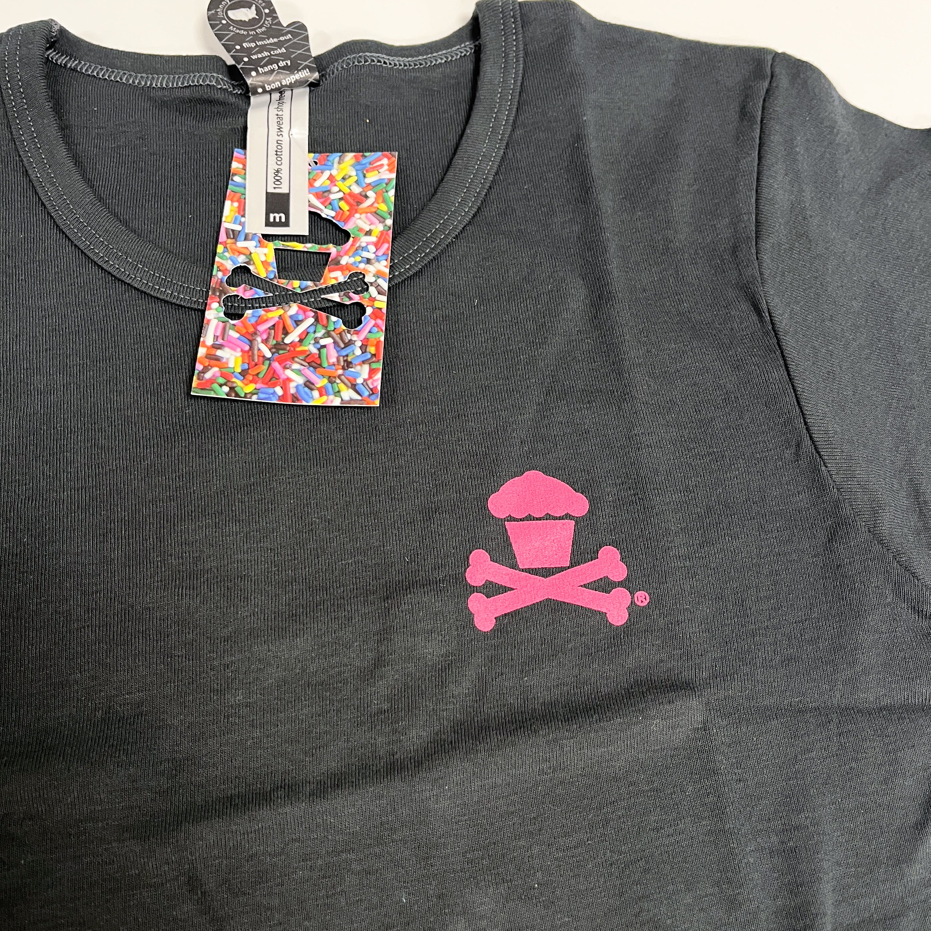 JC Vault - Women's Fitted Medium - Mini Crossbones Pink (Vintage JC)