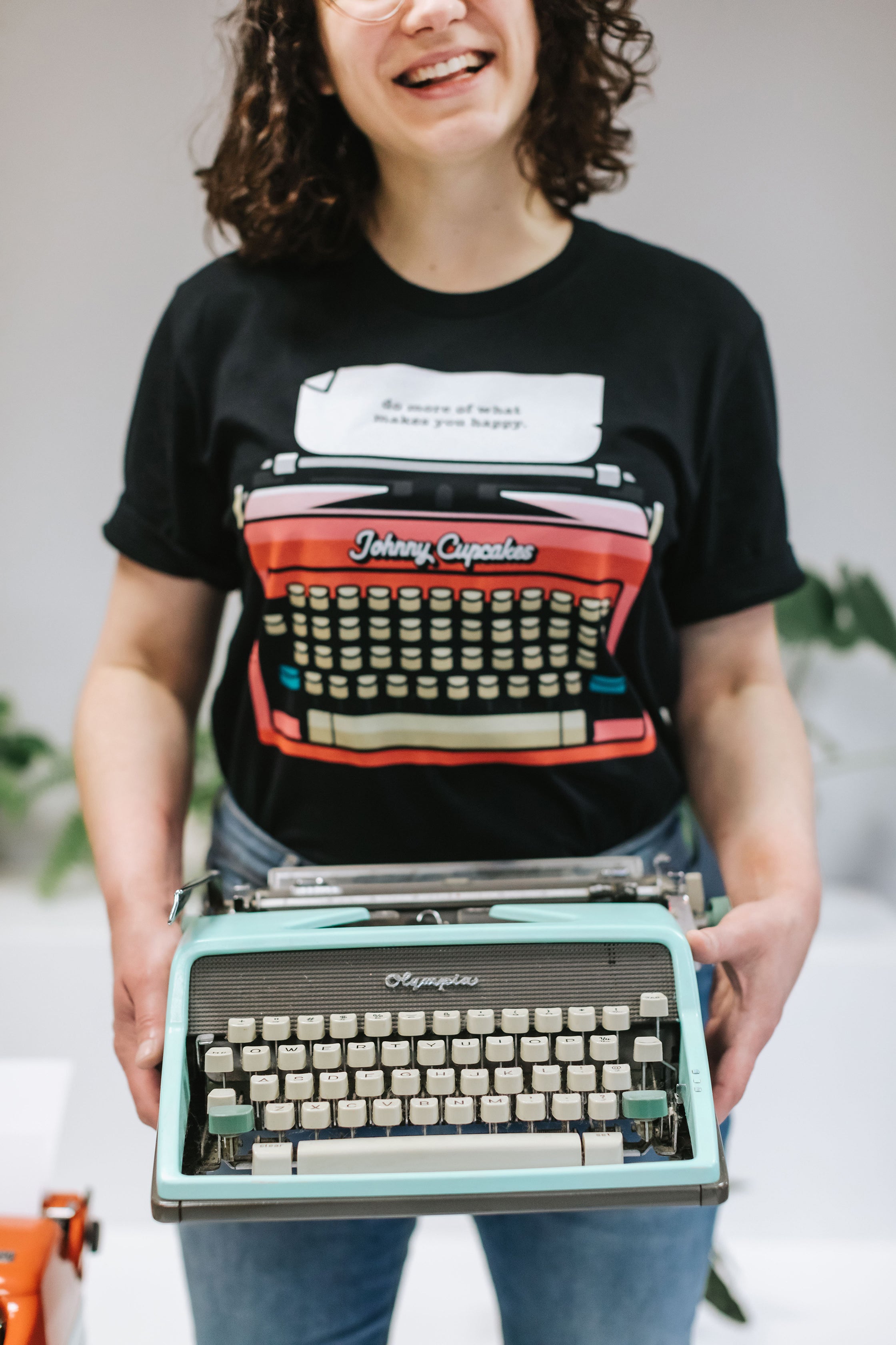 JC Vault - Adult Small - Johnny Loves Typewriters