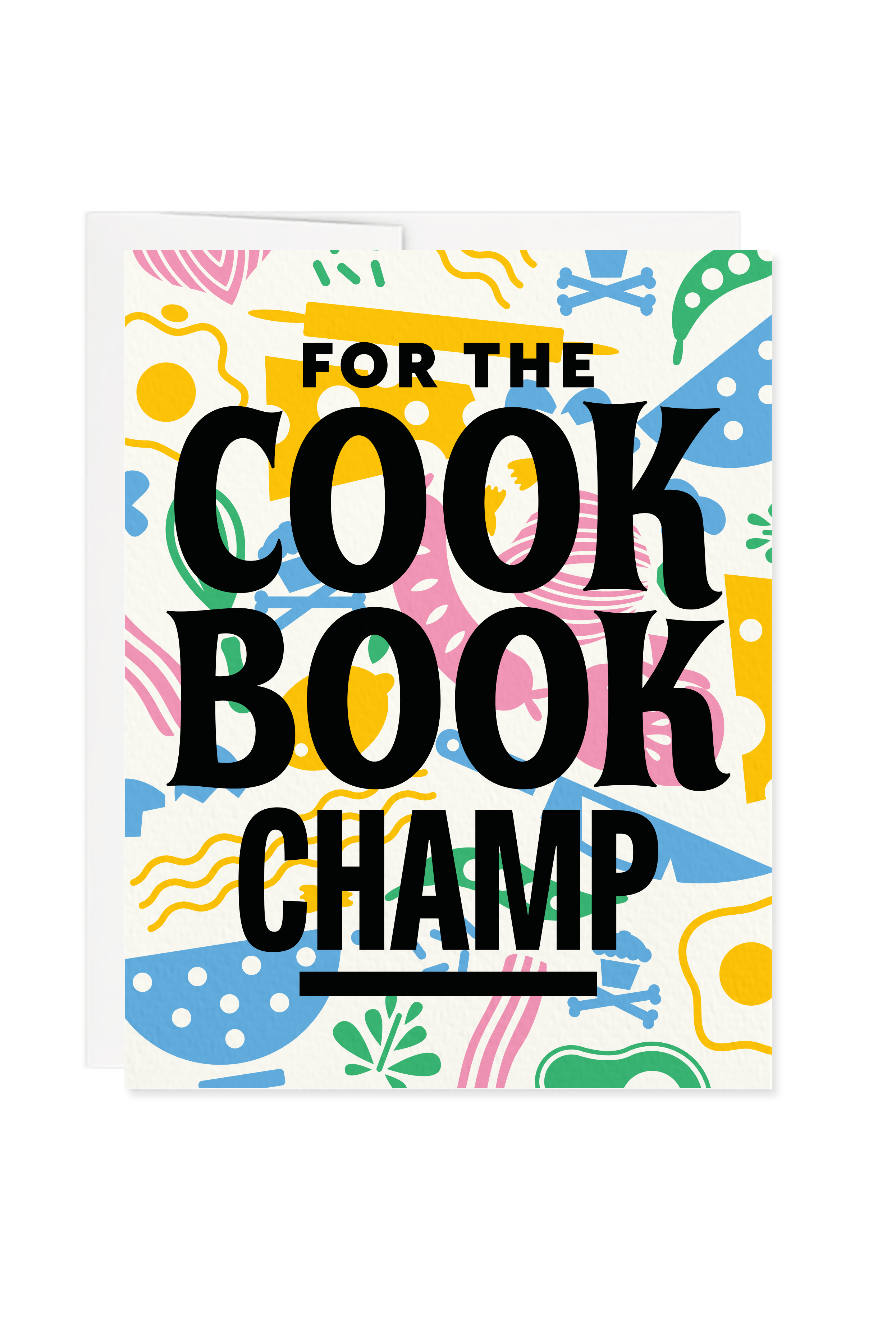 Cookbook Champ Greeting Card