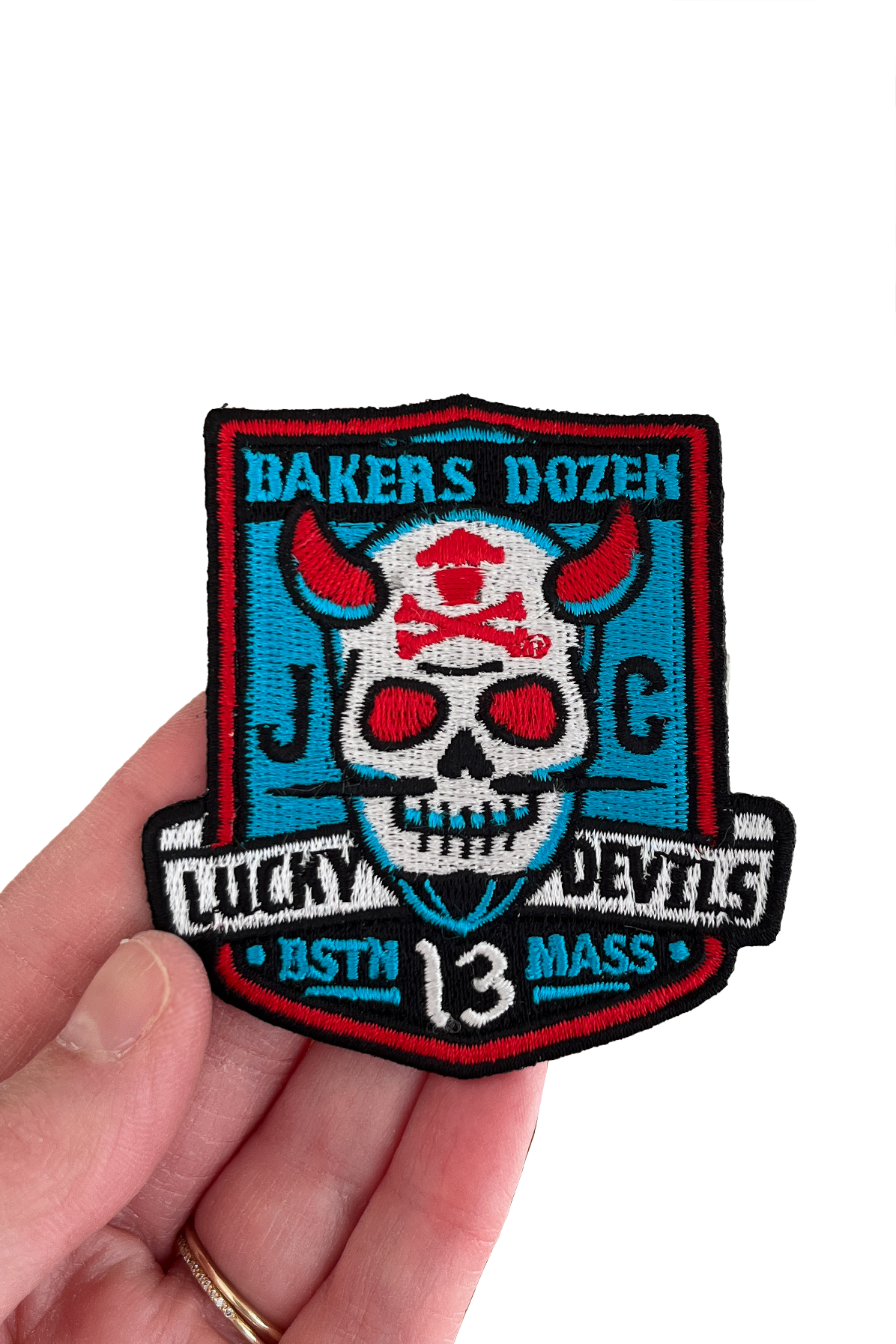 JC Vault - Lucky Devils Embroidered Iron Patch