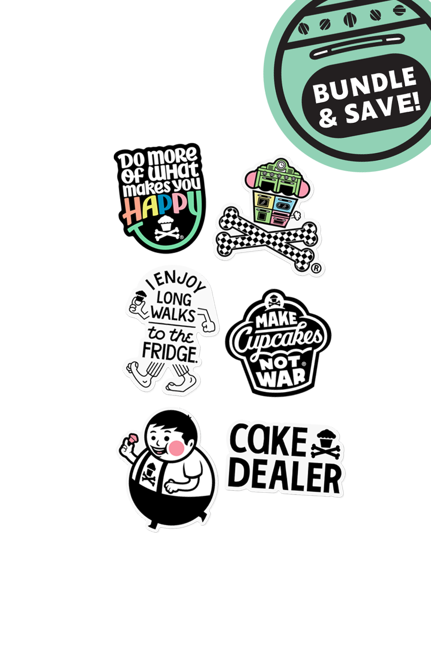 6 MINI STICKER BUNDLE - JC Original Essentials