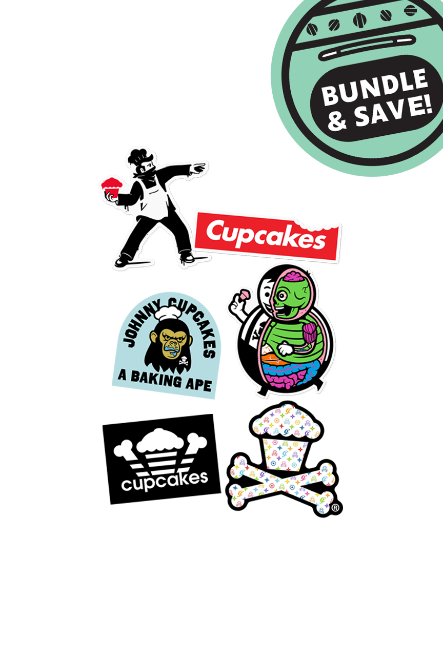 6 MINI STICKER BUNDLE - Str-EAT-wear