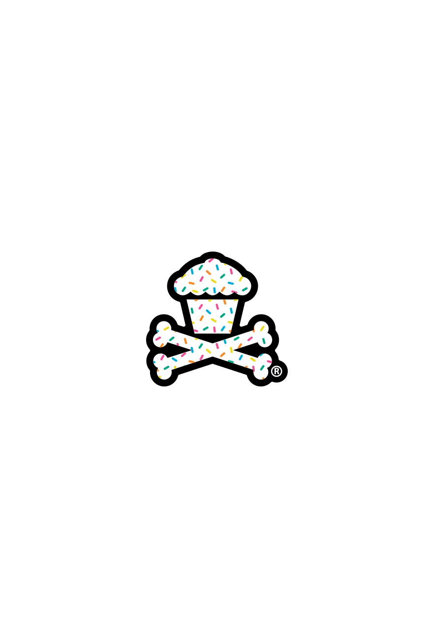 MINI STICKER - Sprinkles Crossbones