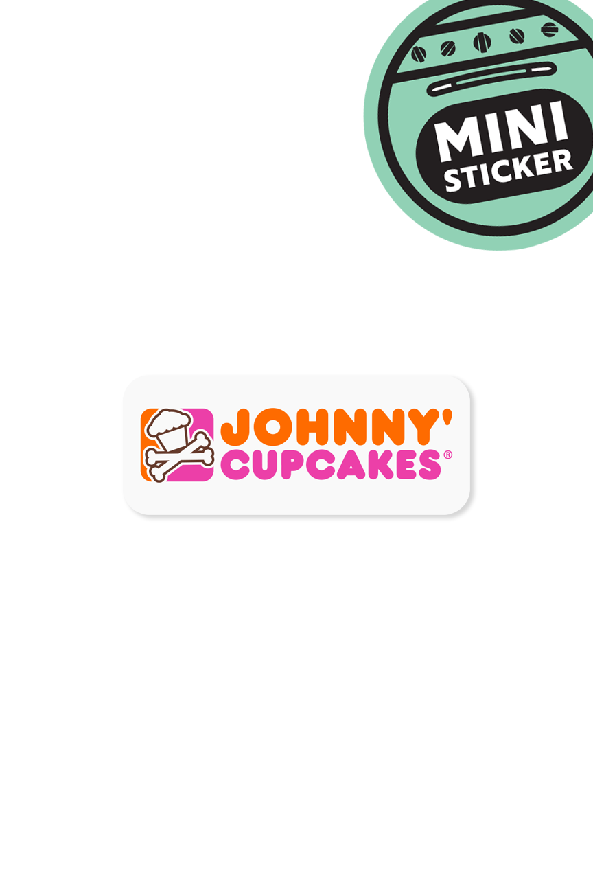 MINI STICKER - Runs on Cupcakes