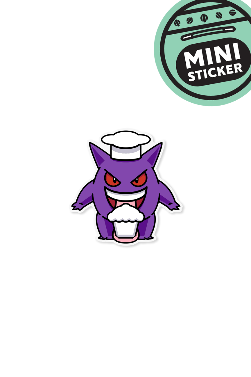 MINI STICKER - Ghost Baker