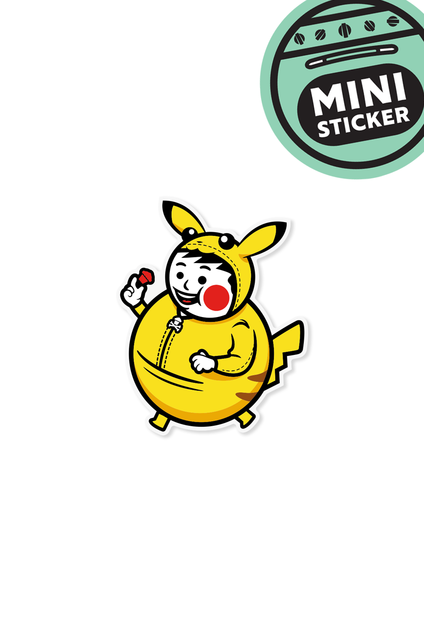 MINI STICKER - Peekaboo Big Kid