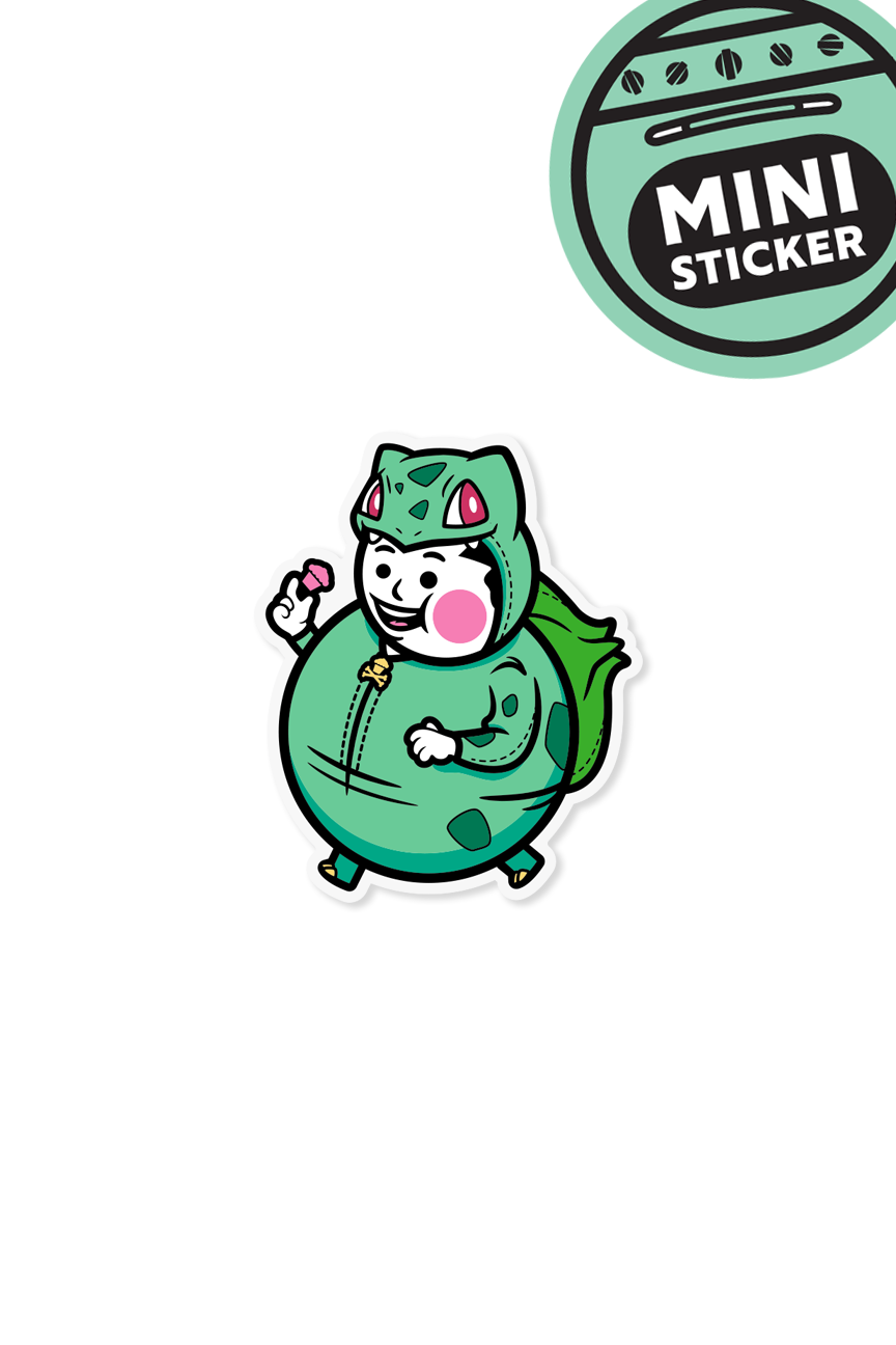 MINI STICKER - Bigassaur Big Kid