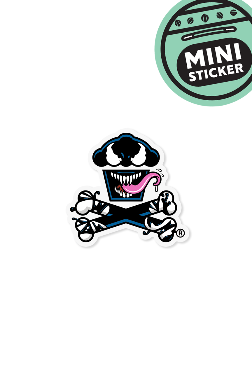 MINI STICKER - Symbiote Crossbones