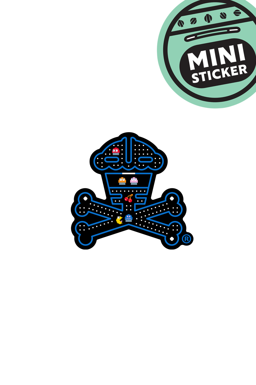 MINI STICKER - Snack-Man Crossbones
