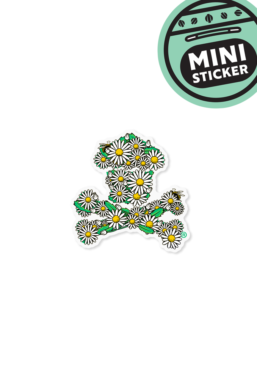MINI STICKER - Daisy Crossbones