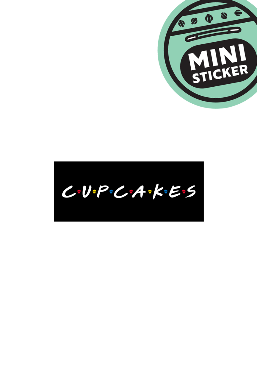MINI STICKER - C.U.P.C.A.K.E.S