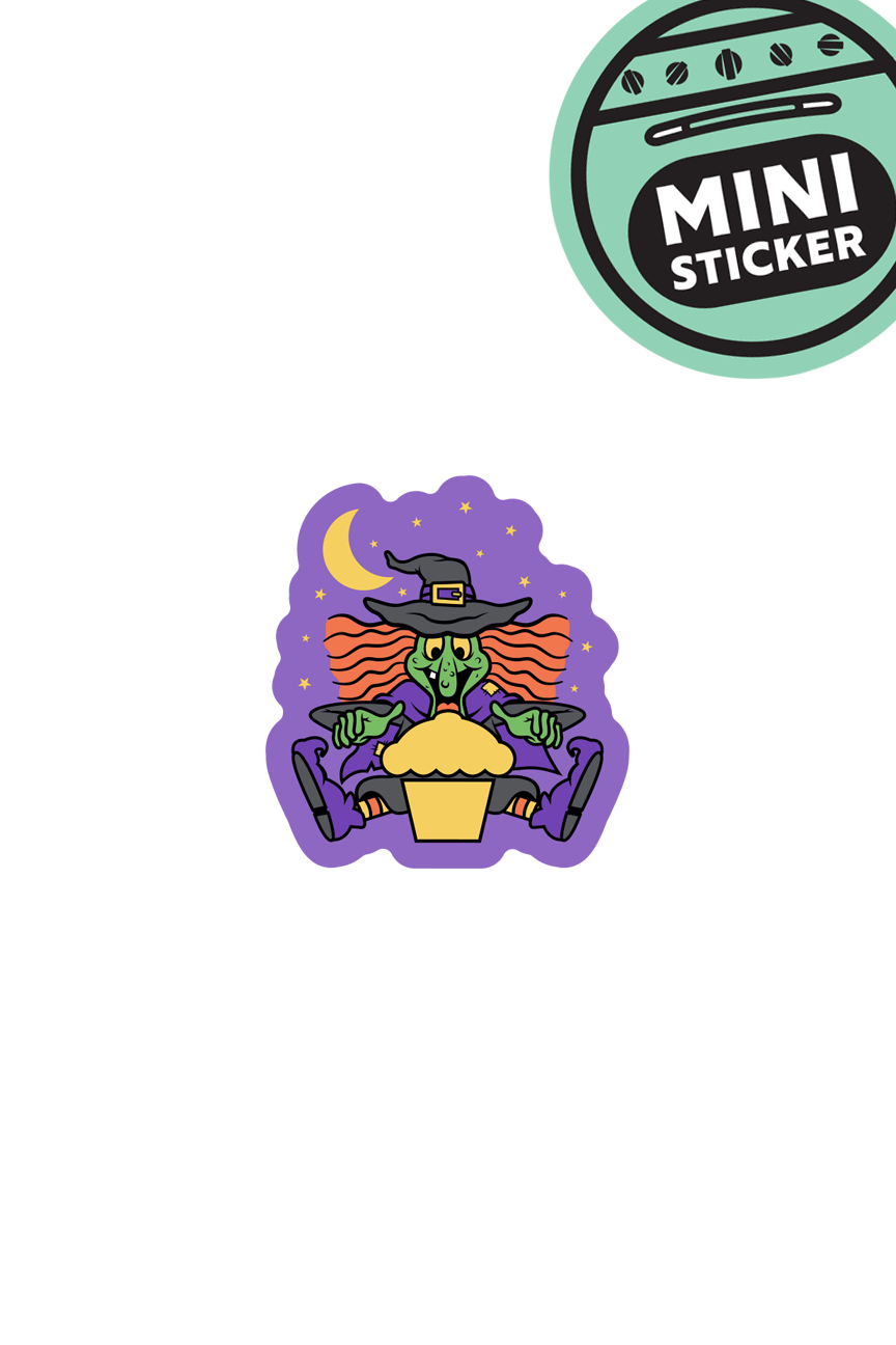 MINI STICKER - Cute Witch