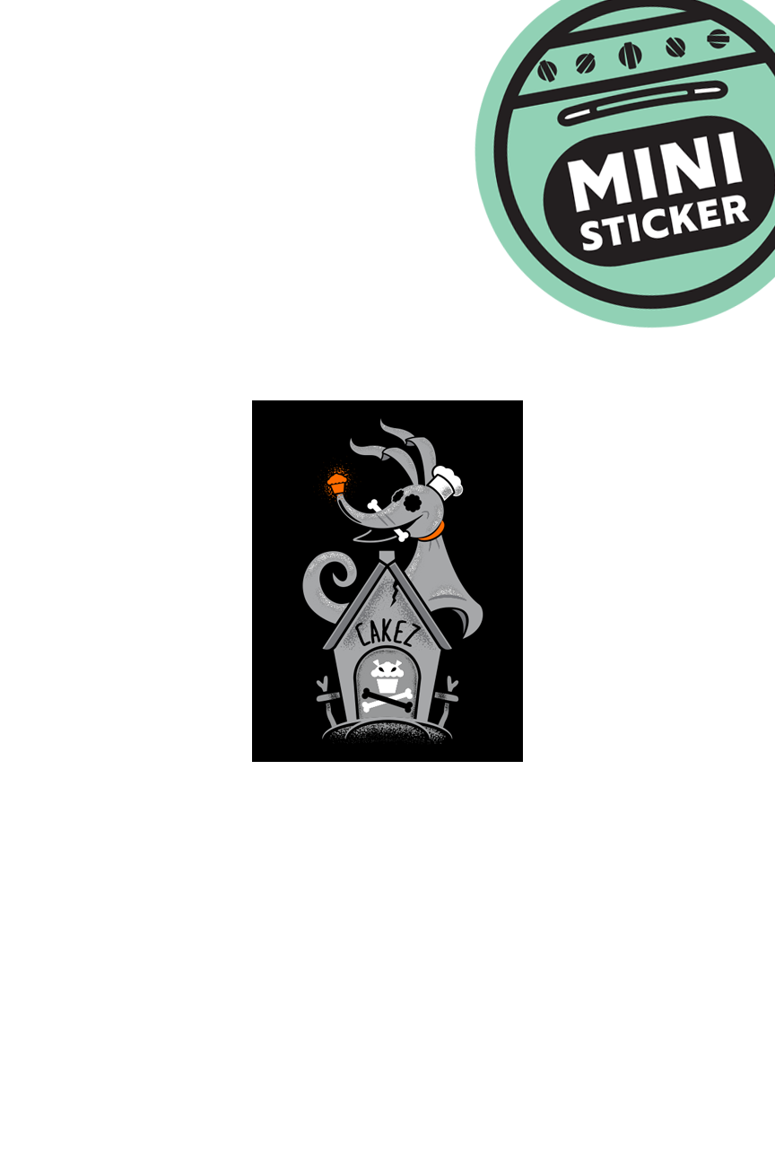 MINI STICKER - Ghost Dog