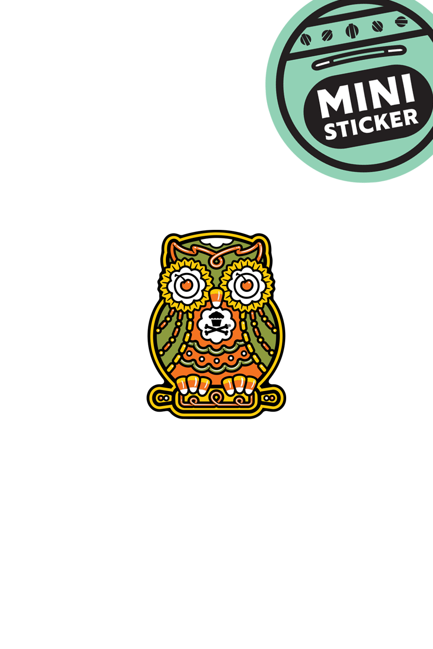 MINI STICKER - Owl Desserts