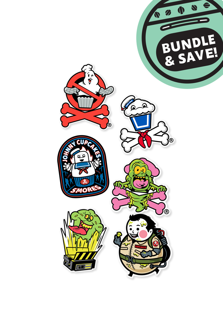 6 MINI STICKER BUNDLE - Ghostbakers