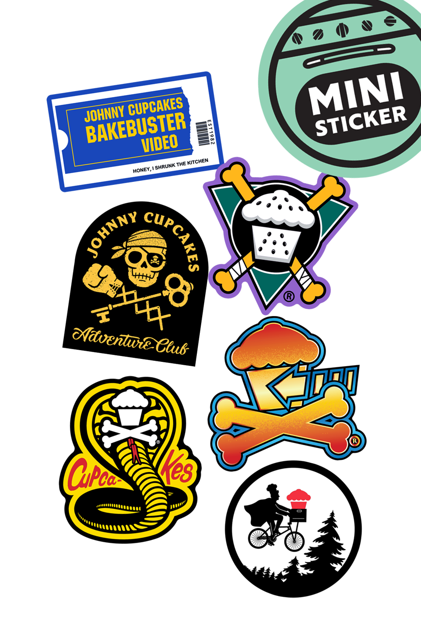 6 MINI STICKER BUNDLE - Comfort Movies
