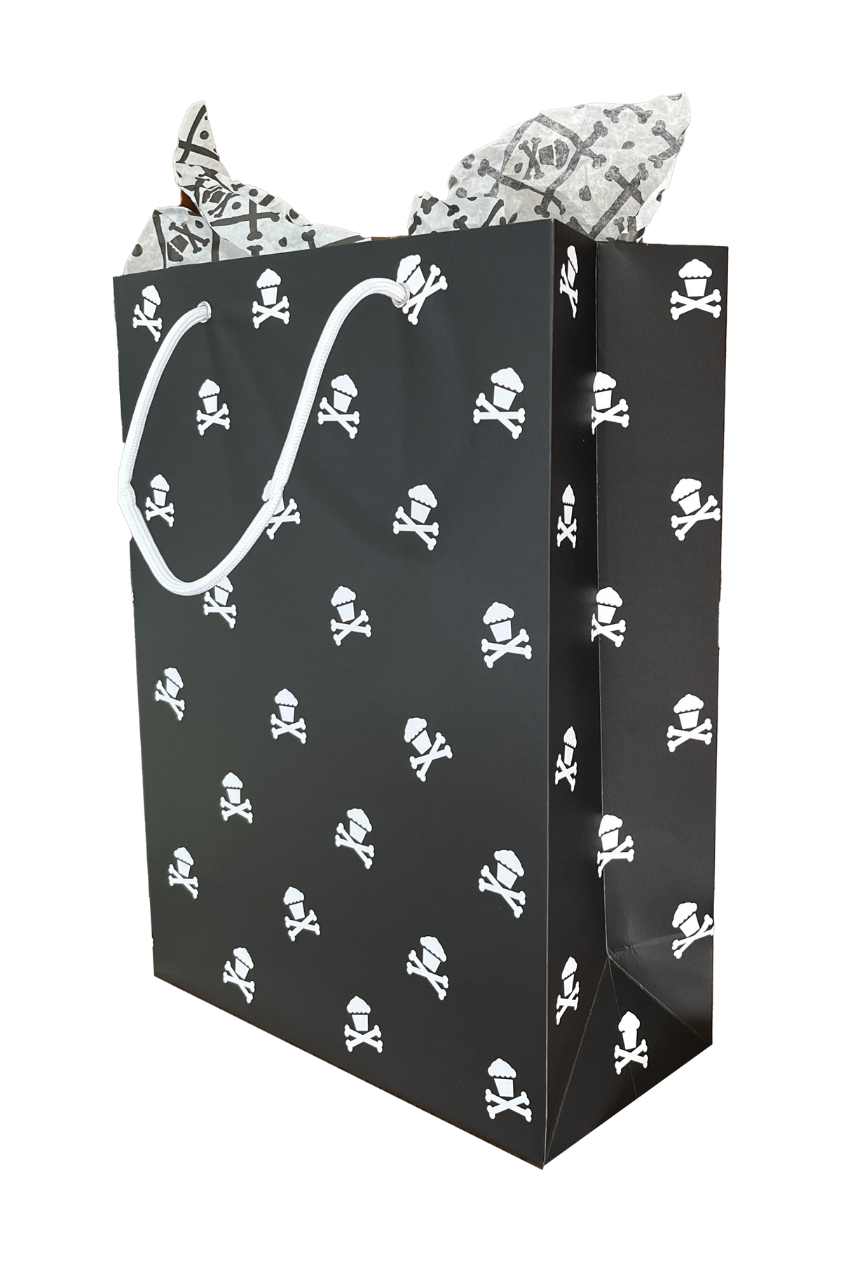 Gift Bag - Mini Crossbones Black