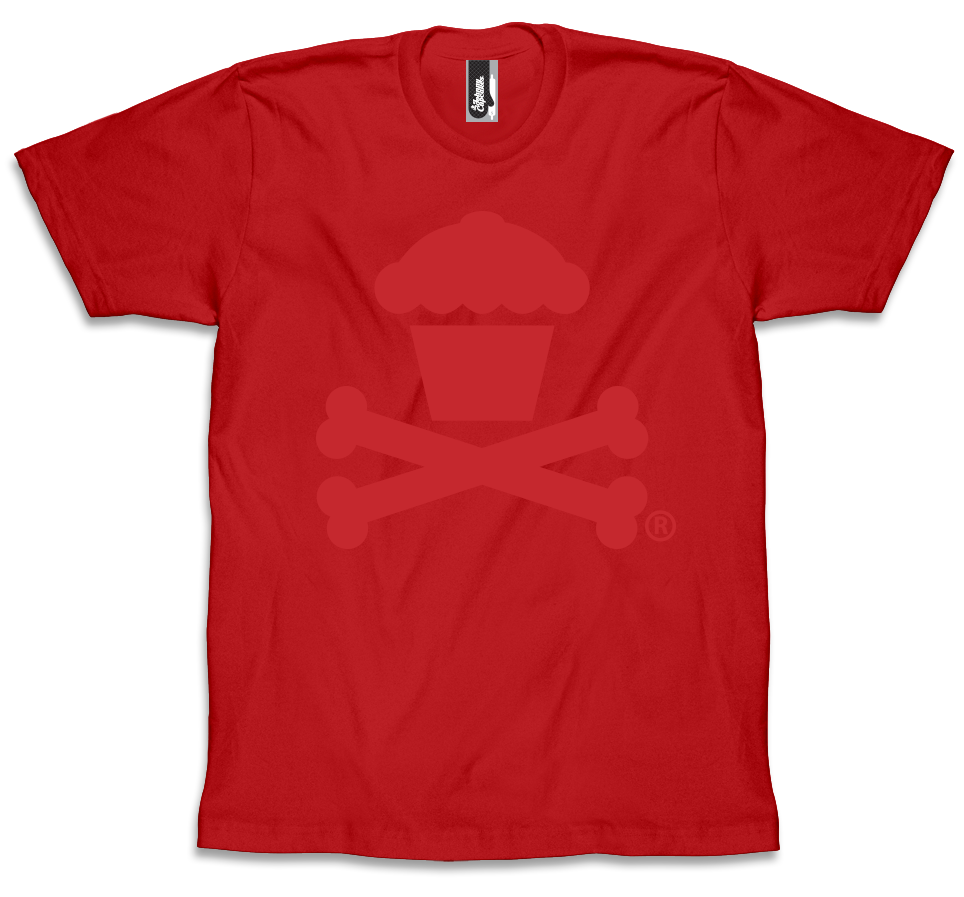 JC Vault - Adult Medium - Crossbones (Red / Red)