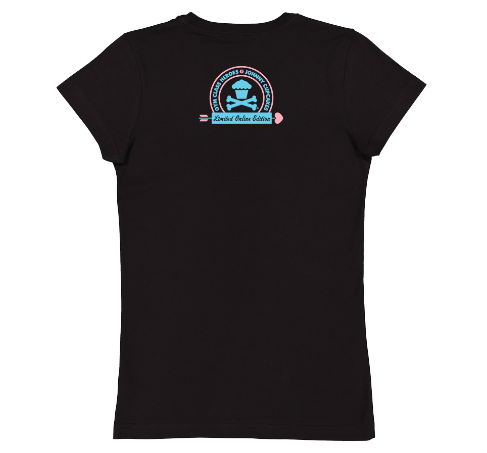 JC Vault - Women's Fitted Medium - Cupid's Cupcake Chronicles '18 (Official Gym Class Heroes Collab)