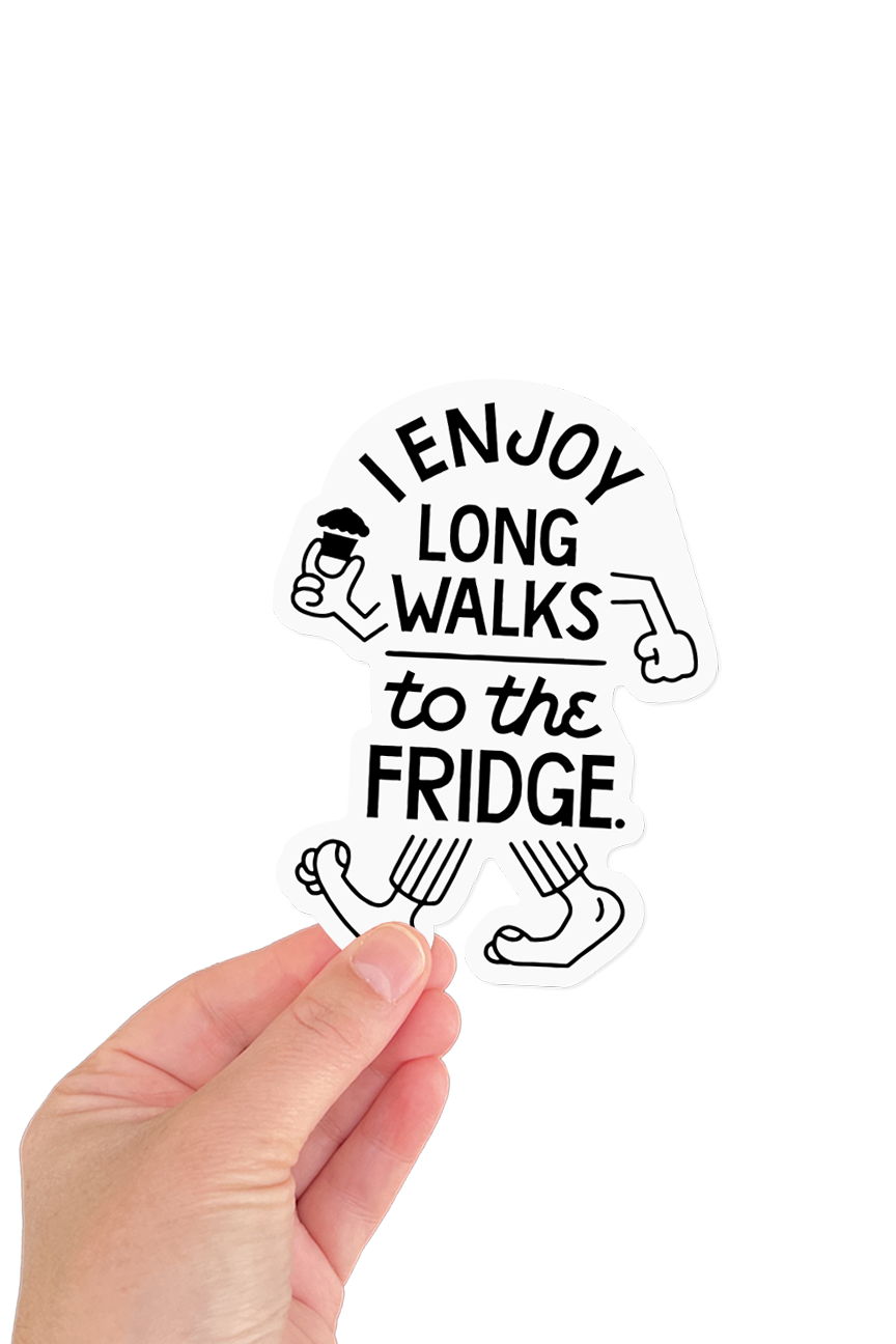 STICKER - Enjoy Long Walks