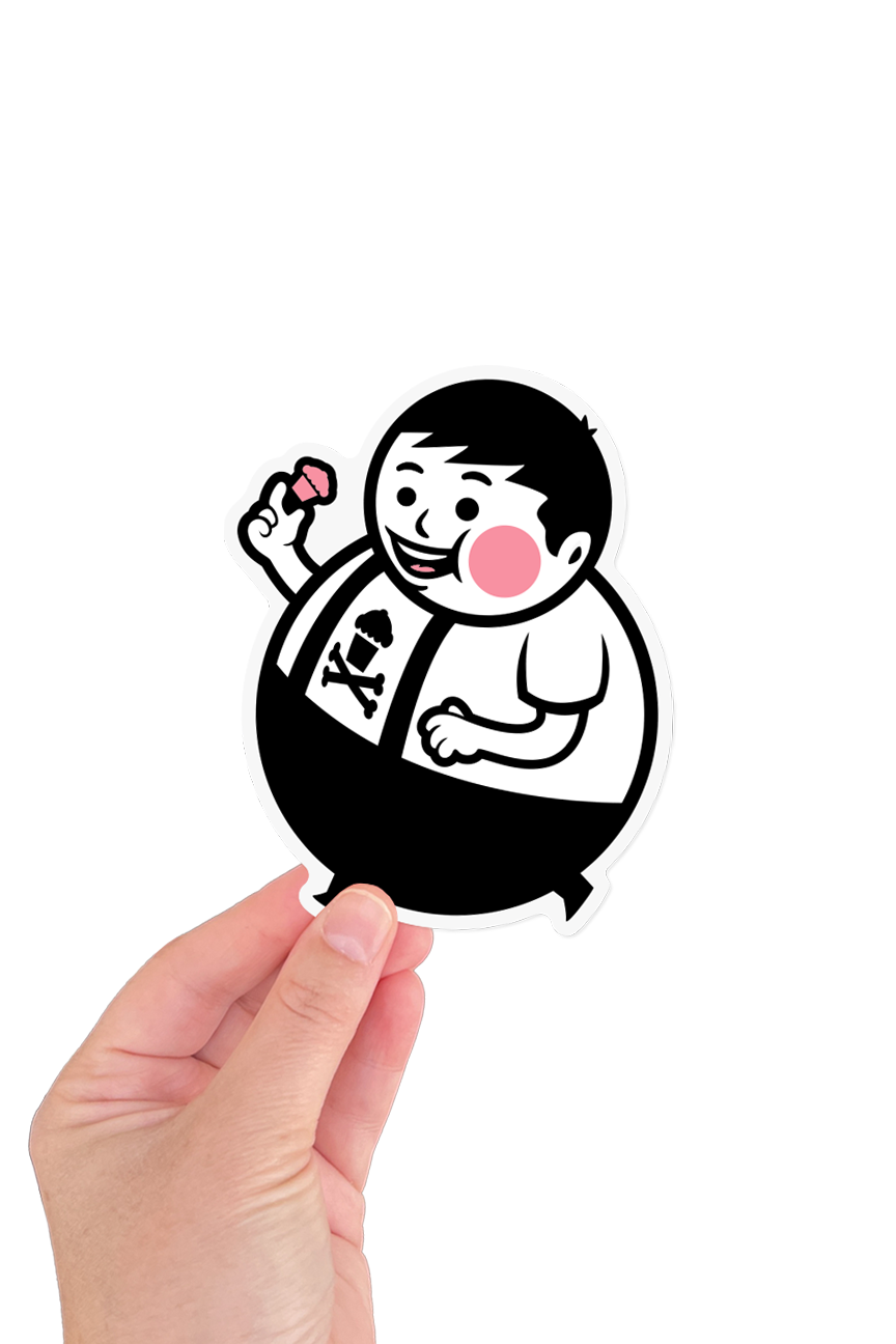 STICKER - Classic Big Kid