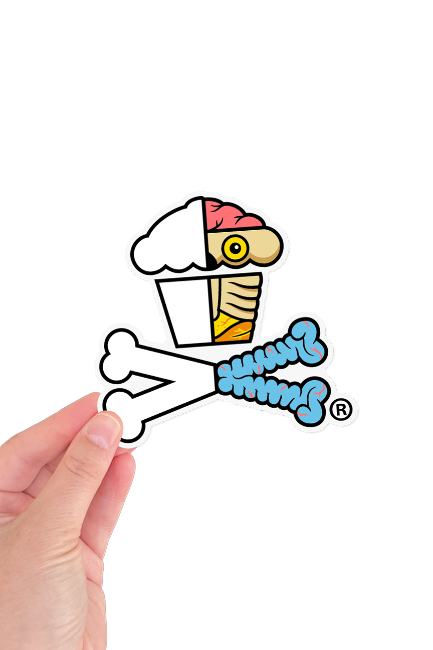 STICKER - Dissect Crossbones