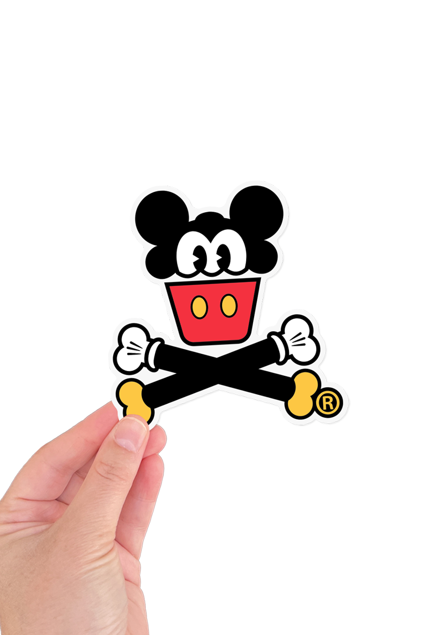 STICKER - Magical Mouse Crossbones