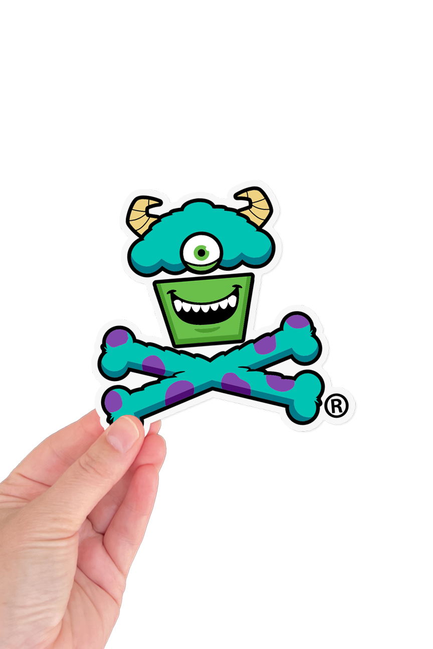 STICKER - Monsterous Crossbones