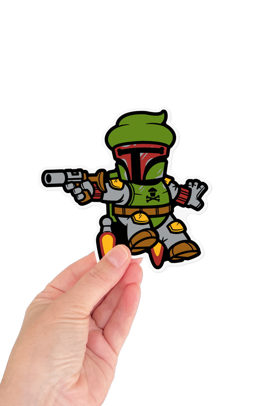 STICKER - Boba Fettuccine