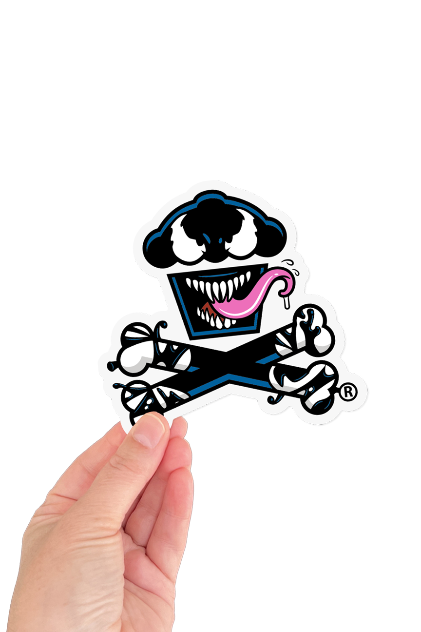 STICKER - Symbiote Crossbones