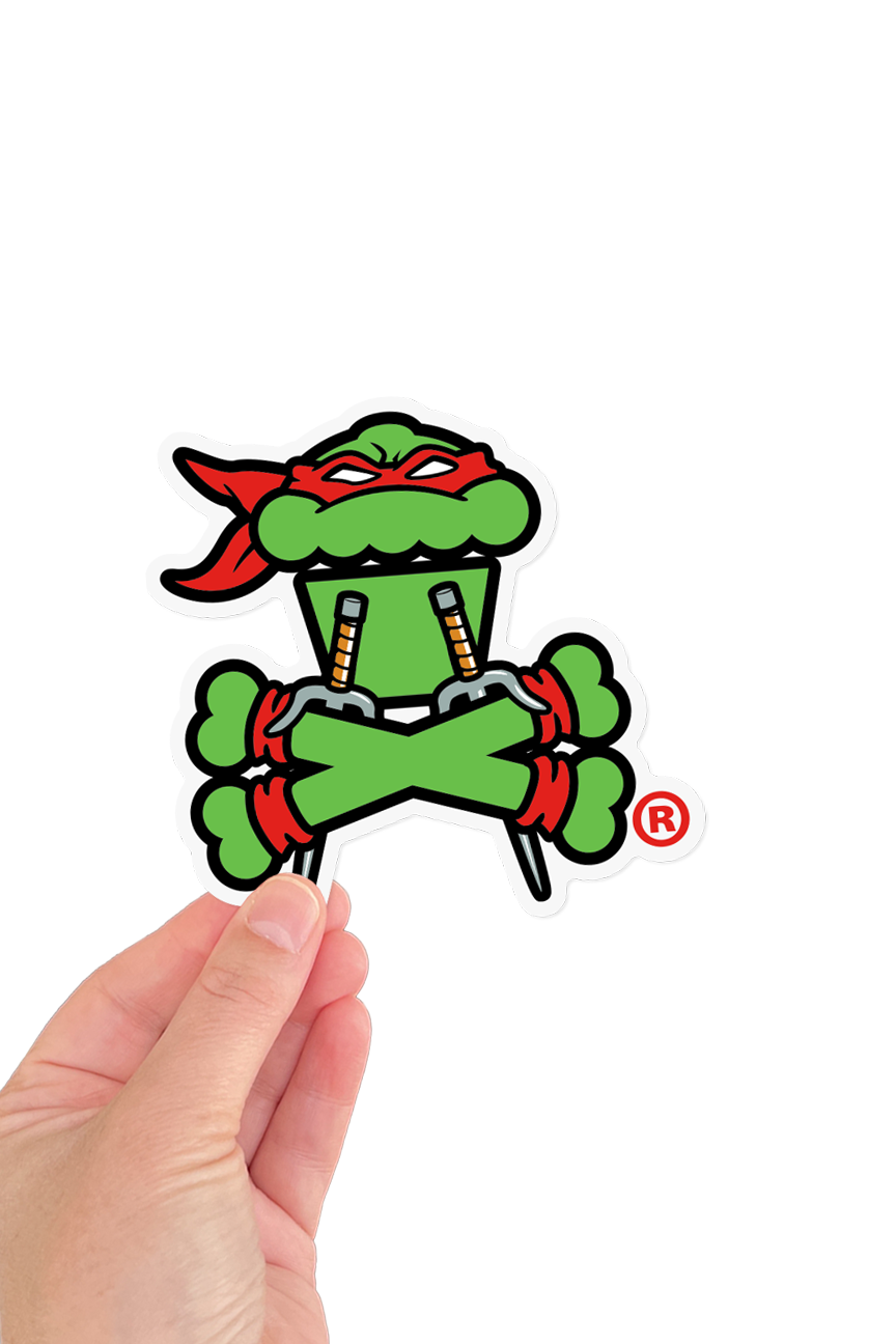 STICKER - Red Sais Crossbones