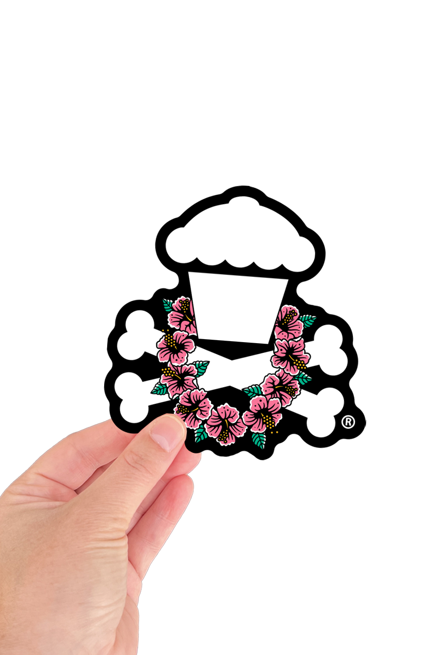 STICKER - Lei Crossbones