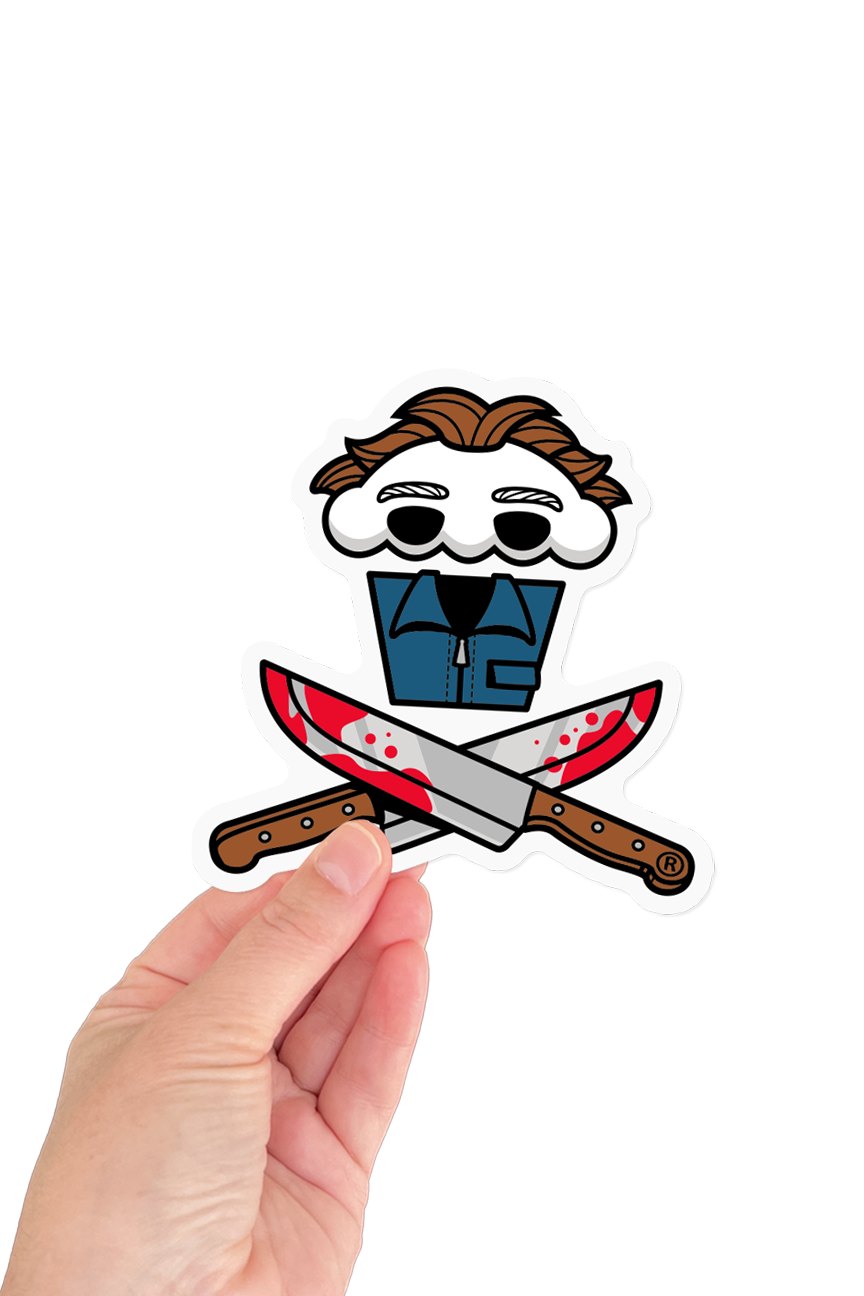 6 STICKER BUNDLE - Slasher Crossbones