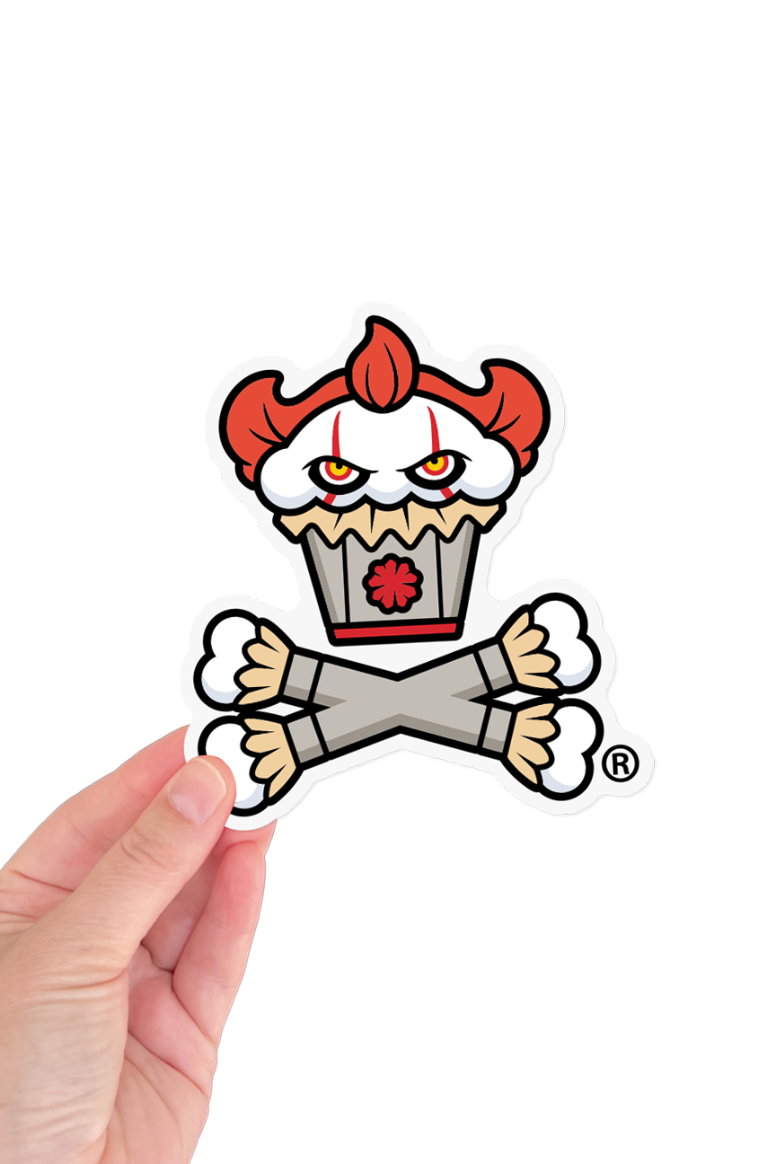 6 STICKER BUNDLE - Slasher Crossbones