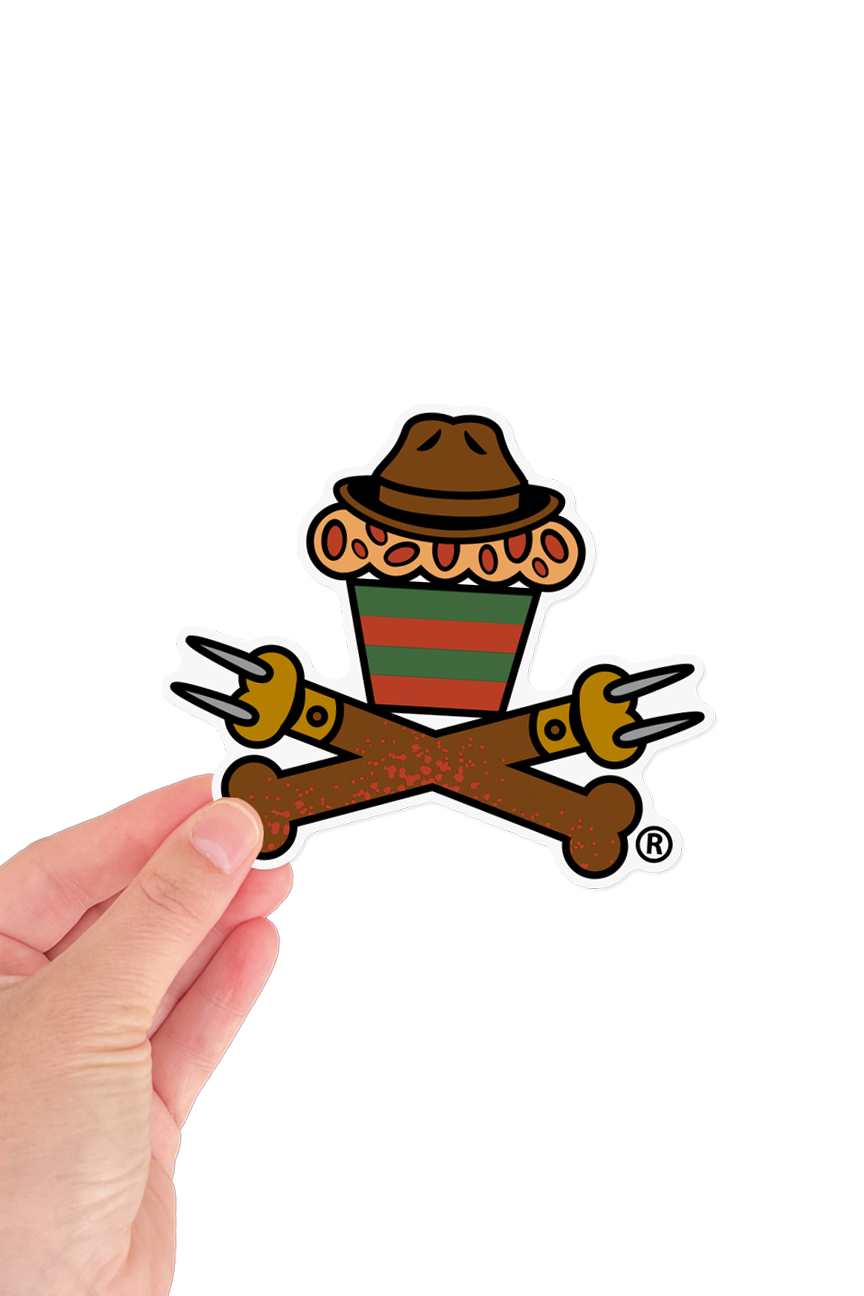 6 STICKER BUNDLE - Slasher Crossbones