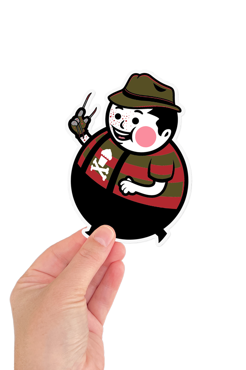 6 STICKER BUNDLE - Horror Big Kids