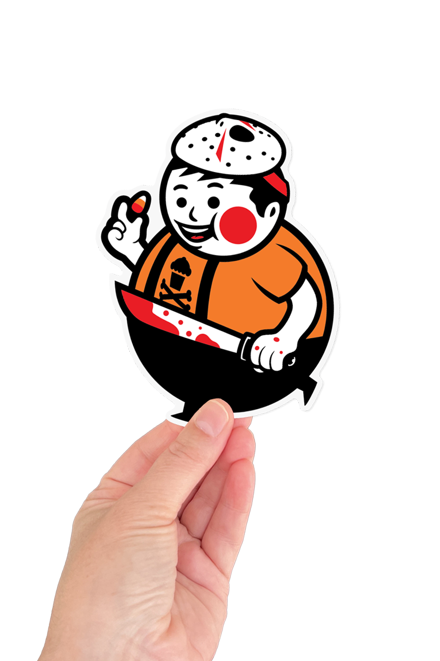 6 STICKER BUNDLE - Horror Big Kids